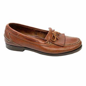 Cole Haan Leather Moccasin Brown Size 9.5